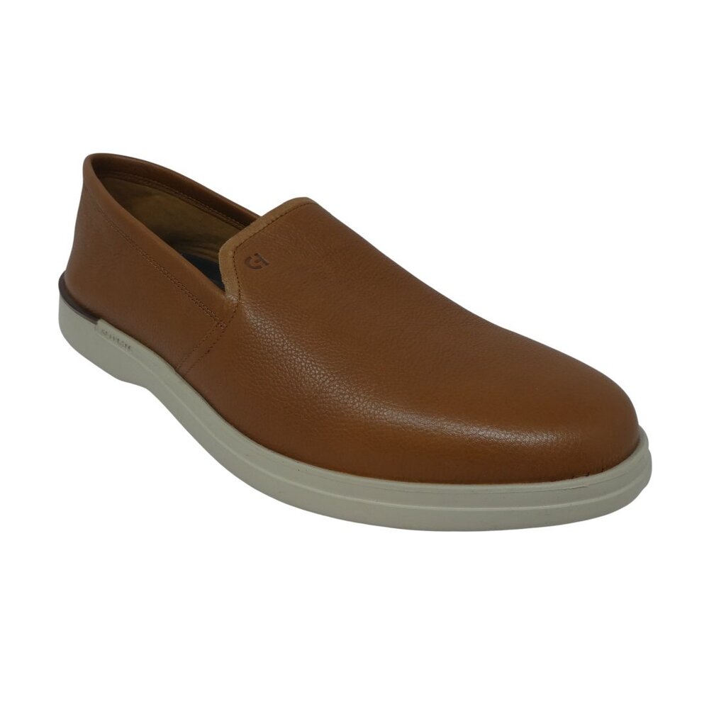 Cole Haan Grand Ambition Brown Leather Slip On Loafers Mens 10.5